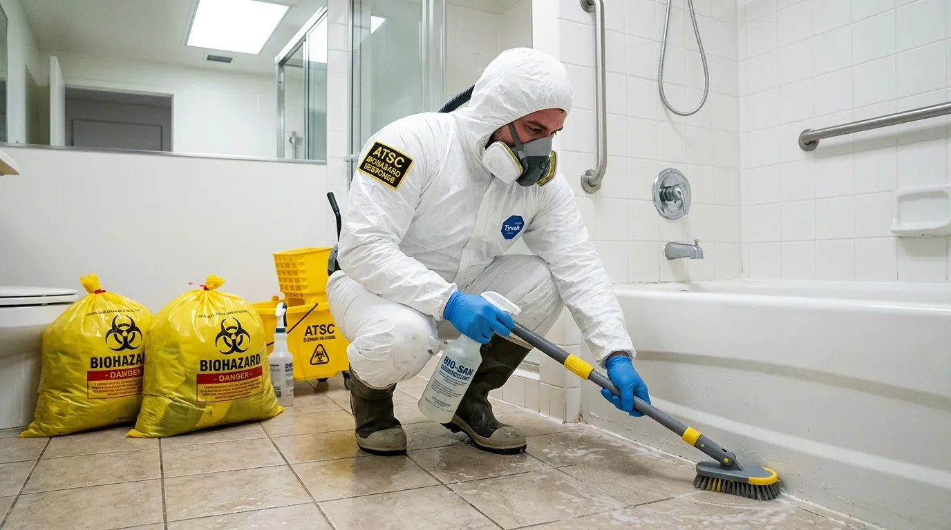 Decontamination equipment deployed for Blood Cleanup in Elk River